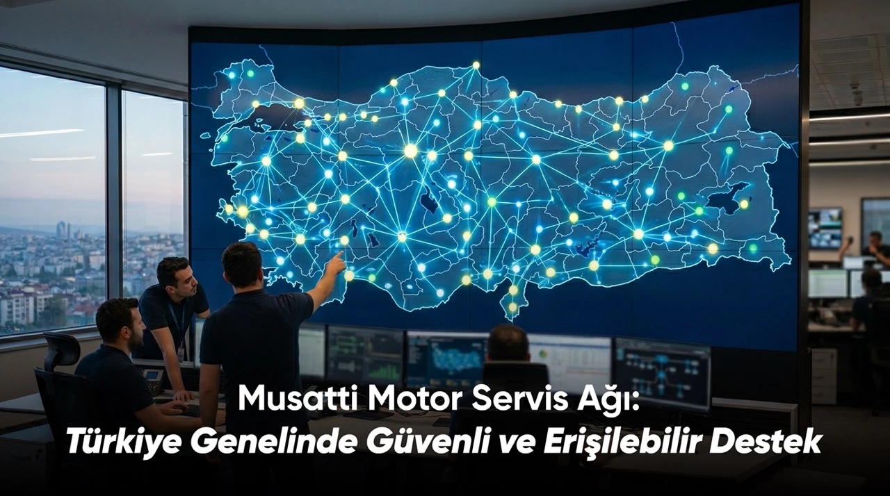 Musatti Motor Servis Ağı: Türkiye Genelinde Güvenli ve Erişilebilir Destek