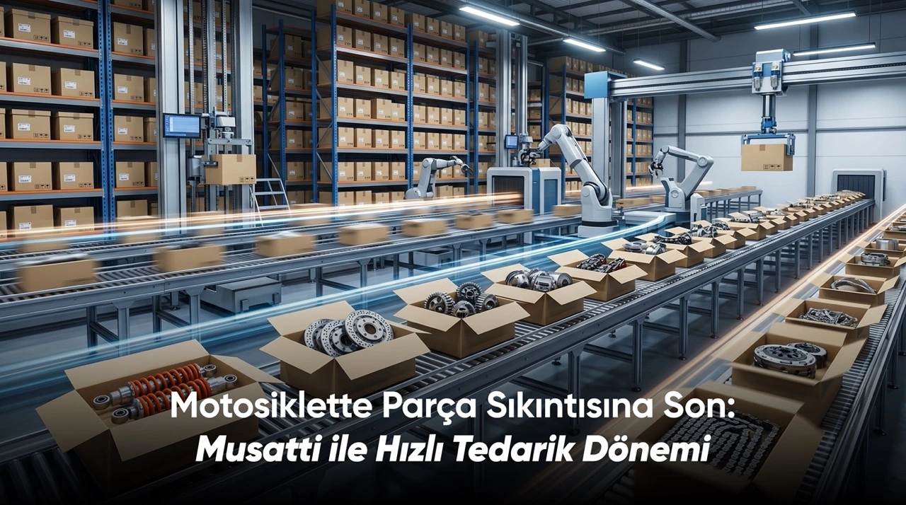 Motosiklette Parça Sıkıntısına Son: Musatti ile Hızlı Tedarik Dönemi
